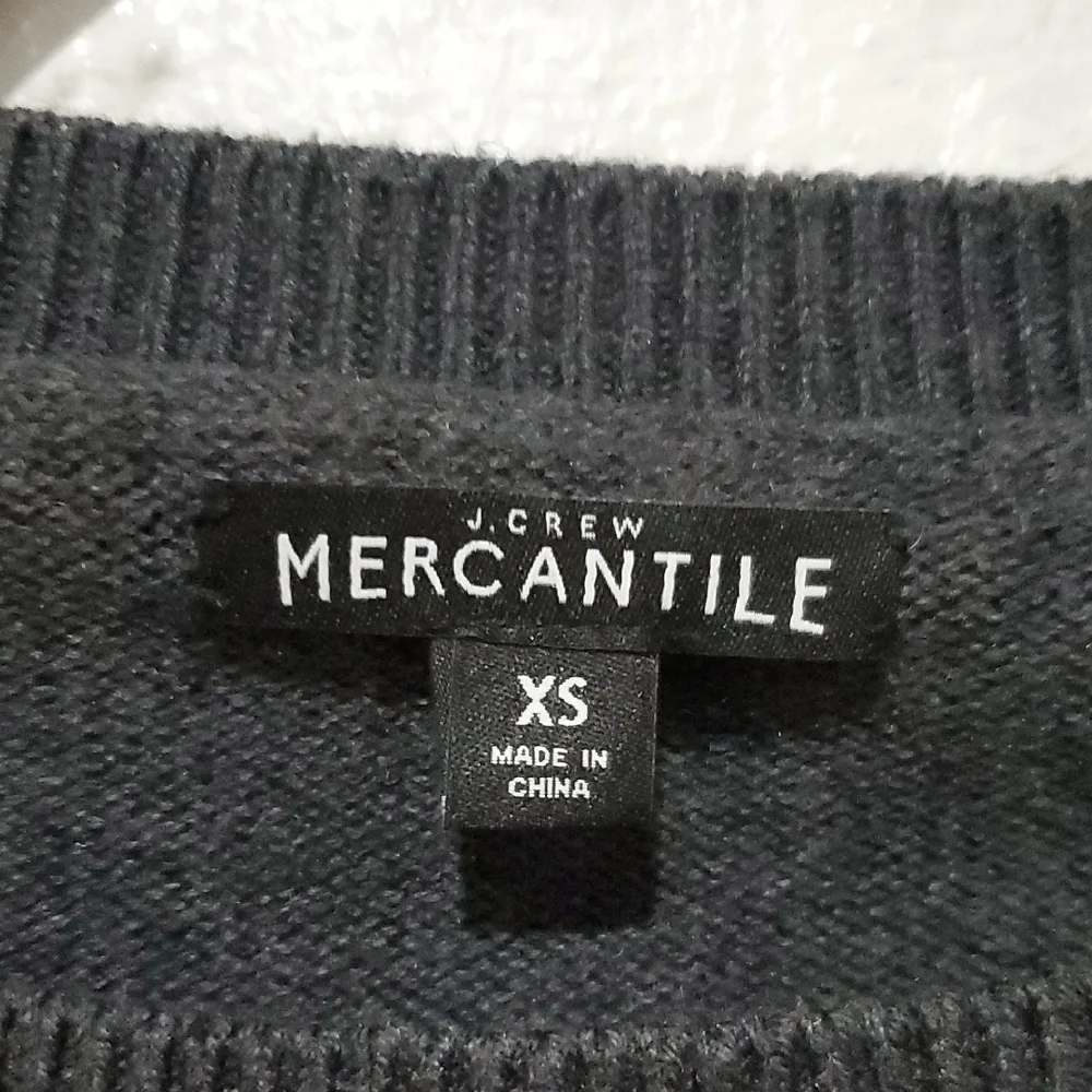 J. Crew Gray Sweater with Bow Details